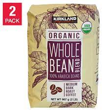 Start your review of kirkland signature kirkland 100% colombian coffee! Kirkland Signature Usda Organic Whole Bean Blend 2 Lb 2 Pack Costco