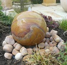 This should not be under estimated! Foras Belmont 40cm Sphere Pebble Pool Water Feature Kit 604 99 Water Feature Kits Pool Water Features Water Features In The Garden