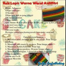 1/2 cawan gula halus (resepi asal 1 cawan). Pin On Aneka Kek Lapis