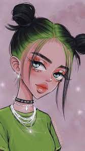 رسم الهمزة المتوسطة على ياء والمفردة على السطر. Anime Billie Elish Wallpapers Wallpaper Cave