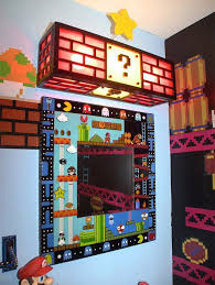 Adventurous Mario Bedroom Game Room Wall Art Video Game Rooms Video Game Room