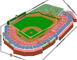 24 Prototypical Fenway Park Seating Plan