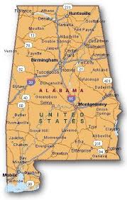 State Of Alabama Looking At This Map And Seeing How Close Monroeville Is To The Main Route South I Intend To Make A D Alabama Sweet Home Alabama Home Alabama