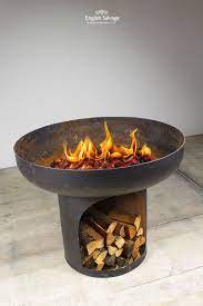 How fast can you make an extravagant and vivid fire pit? Blacksmith Made Kadai Fire Bowl Metal Fire Pit Fire Pit Grill Fire Pit