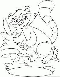 While you wait for a new winter coloring page on this blog why not give these forest animals coloring pages a try? Raccoon Coloring Pages
