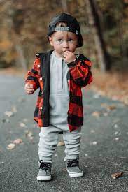 Hooded Flannel Red Black 4 5t Cute Baby Boy Outfits Cute Outfits For Kids Boys Winter Clothes