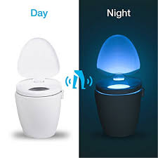2pack Toilet Night Light Motion Activated 8 Color Changing Led Toilet Seat Light Motion Sensor Toilet Bowl Light Walmart Com Walmart Com