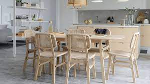 Constructed with solid wood, mdf and wood veneer. Dining Room Furniture For Every Home Ikea