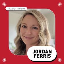 It's time for Member Monday! Name: Jordan Ferris Occupation: Budding  Entrepreneur Placement: Advancement League Transferred From: Junior League  of Austin