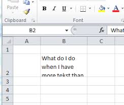 Wrapping text in excel is super easy. Too Much Text For An Excel Cell How To Make The Cell Scrollable Super User