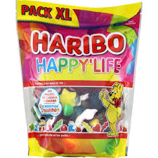 Bonbons Happy Life Haribo Le Sachet De 750 G A Prix Carrefour Sirop De Caramel Acide Malique Bonbon