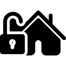 The august smart lock is exactly what busy families need to manage their front door. Real Estate Commerce House Unlocked Home Security Icon