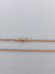 Only 496 left in stock. Two Tone Solid 14k Rose And White Gold Sparkly Rope Chain Etsy