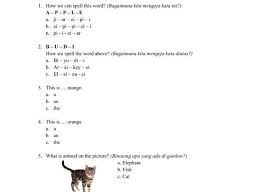 Soal Uts Bahasa Inggris Kelas 1 Kurikulum 2013 Bahasa Inggris Kurikulum Inggris