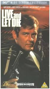 Amazon.com: Live and Let Die [VHS] : Roger Moore, Yaphet Kotto, Jane  Seymour, Clifton James, Julius Harris, Geoffrey Holder, David Hedison,  Gloria Hendry, Bernard Lee, Lois Maxwell, Tommy Lane, Earl Jolly Brown,