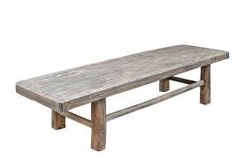 Original black/burgendy lacquer with a light clear a long elegant rectangular elm primitive coffee table. Snowdrops Copenhagen Coffee Table Vintage Elm Wood L154x49xh35cm Unique Piece Petite Lily Interiors