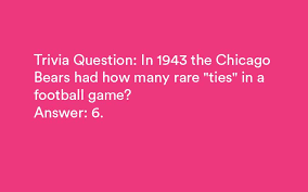 It's like the trivia that plays before the movie starts at the theater, but waaaaaaay longer. 70 Unique Sports Trivia Questions For Kids With Answers