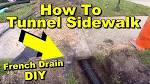 How to Install a Sidewalk Drainage System Hunker