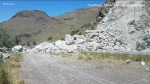 ITD: Highway 95 near Riggins closed after 120-foot rock slide | ktvb.com