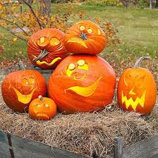 Happy Pumpkins For Halloween Halloween Pumpkin Stencils Halloween Pumpkin Crafts Pumpkin Carving