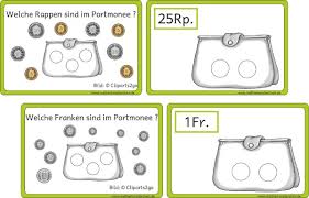 Tipps für die herstellung von spielgeld. Mathemonsterchen Schweizer Franken