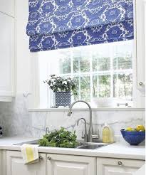 Try your hand at a roman shade 5 Kitchen Curtain Ideas To Spice Up Your Windows Curtains Up Blog Kwik Hang