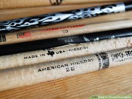 How To Choose Drumsticks 7 Steps With Pictures Wikihow
