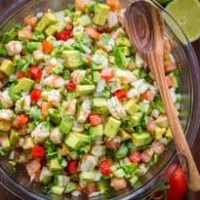 Avocado Cucumber Shrimp Appetizers Natashaskitchen Com