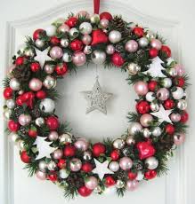 Turkranz Weihnachten Xxl Rot Weiss Rosa 37cm Kugelkranz Wandkranz Weihnachtskranz Turkranz Weihnachten Weihnachten Xxl Weihnachtskranz
