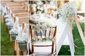 Don't forget to decorate your aisle! Would You Use Baby S Breath In Your Wedding Coz They Re So So Cute Wedmegood
