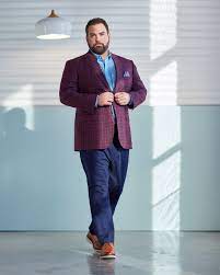 Oak Hill Signature Collection Of Classic Styles For Big And Tall Men Outfits For Big Men Best Suits For Big Men Tall Men Clothing