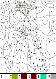 Coloriage Magique Princesse Imprimer Coloriage Coloriage Magique Coloriage Numerote