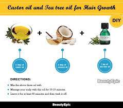 How To Use Castor Oil For Hair Growth Tea Tree Oil For Acne Coconut Oil Tea Hair Growth Oil