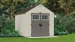 Shop for plastic sheds in shop sheds by material. Suncast 574 Cu Ft Tremont 8 X 10 Storage Shed Storageshedsoutlet Plastic Sheds Shed Storage Shed