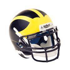 We offer hundreds of different ncaa/nfl helmets. Schutt University Of Michigan Football Mini Matte Helmet