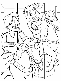 The spruce / miguel co these thanksgiving coloring pages can be printed off in minutes, making them a quick activ. Carousel Horses Coloring Page Crayola Com
