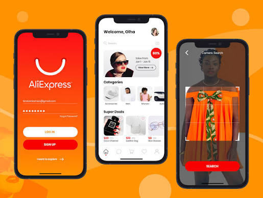 AliExpress App Redesign by Olha Bahaieva on Dribbble