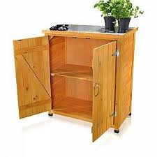 Mucola Storage Cupboard Garden House Workshop Cupboard Shelf Shelf Wood Garden House In 2020 Garden Cupboard Garden Storage Cabinet Modern Garden Furniture
