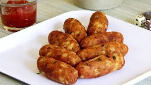 Milky chicken and vegetable rice with crispy egg by rida aftab. Macaroni Cutlets Recipe Iftar Items In English