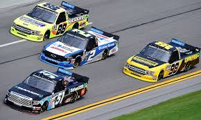 Nascar had made decent gains on drying the track until the sky opened again roughly two hours before the scheduled 7:45 p.m. Nascar Truck Series Start Time For The Nextera Energy 250 At Daytona