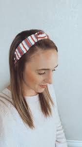 Classic Waffle Knotted Headband, Women and Children's Hair Accessories, Top  Knot Headband With Solid Colored Fabric, Adult Headband