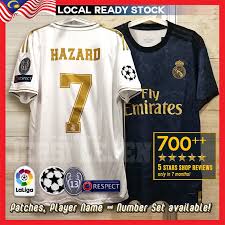 The round of 16 first legs conclude with atalanta hosting real madrid and manchester city facing a tricky encounter against borussia mönchengladbach. Real Madrid Jersey 2019 Champions League Jersey On Sale