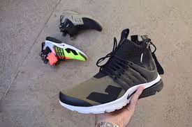 A Closer Look At Acronym Nike S Air Presto Highsnobiety Nike Air Presto Sneaker Magazine Sneakers