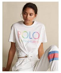 Polo ralph lauren t shirt weiß damen. Polo Ralph Lauren Damen T Shirt Kaufen Engelhorn