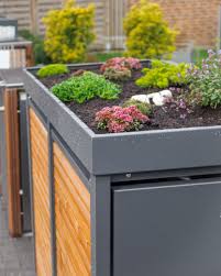 Pflanzdach Mulltonnenverkleidung Mulltonnenverkleidung Mulltonnenbox Indoor Garten
