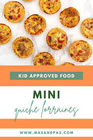 Mini Quiche Lorraines Kid Friendly Recipe Idea Mas Pas In 2020 Quiche Recipes Easy Toddler Dinner Recipes Easy Dinner Recipes
