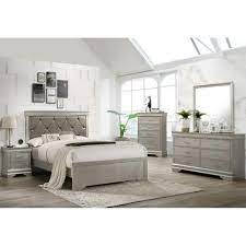 Find bedroom furniture sets at wayfair. Rent To Own Crown Mark Inc 7 Piece Amalia Queen Bedroom At Aaron S Today