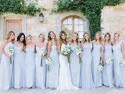 Pops Of Pretty Blue Bridesmaid Dresses Simple Bridesmaid Dresses Wedding Bridesmaids