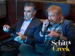 Bright green trees & red creek. Schitt S Creek Girls Night Tv Episode 2018 Imdb