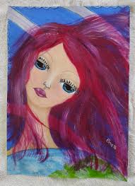 My newest watercolour painting “Gaia” available as a fine-art print ❤️  Welcome to check out more of my work